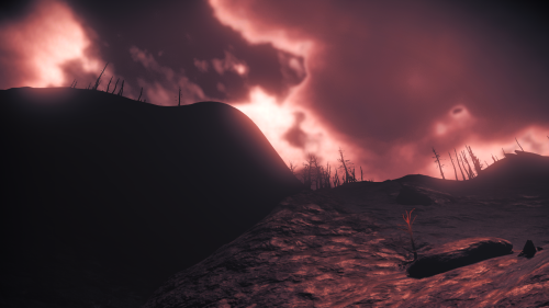 I Love The Eerie Storms On These Volcanic Worlds.