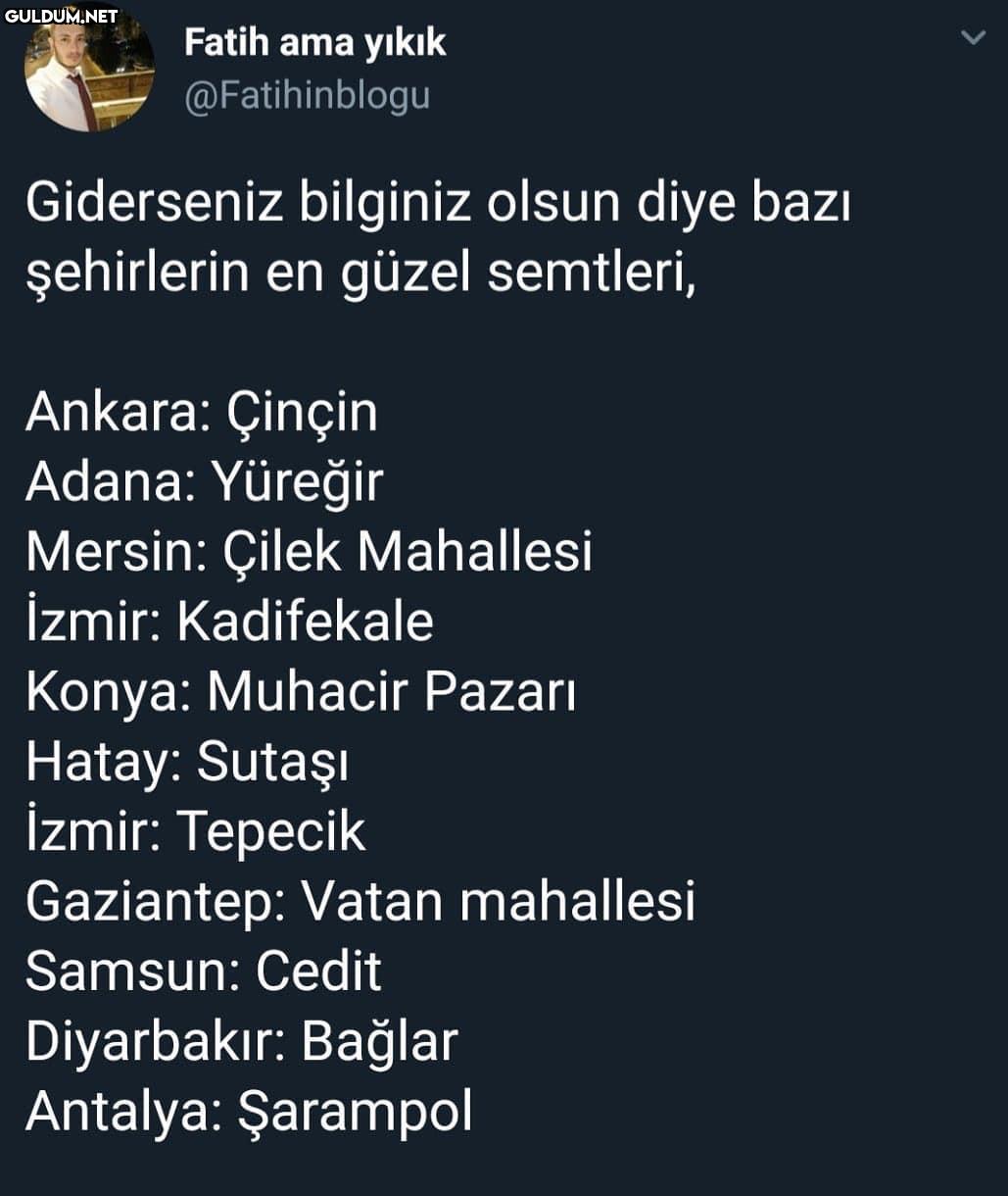 Gitmeden ölmemiz gereken...