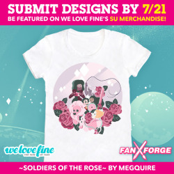 WOW another gorgeous submission to the @welovefinetees Steven Universe fan forge! Wanna see your art on a tee? The deadline is TODAY so submit now: http://bit.ly/2tTgCxt