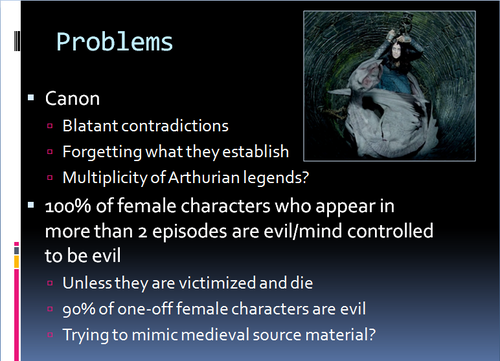 My Powerpoint presentation on Merlin for my grad-level medieval literature seminar on “The Eng