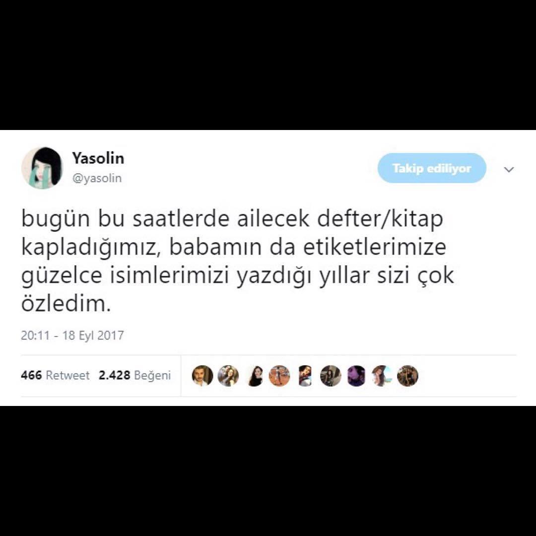 Bugün bu saatlerde ailecek...