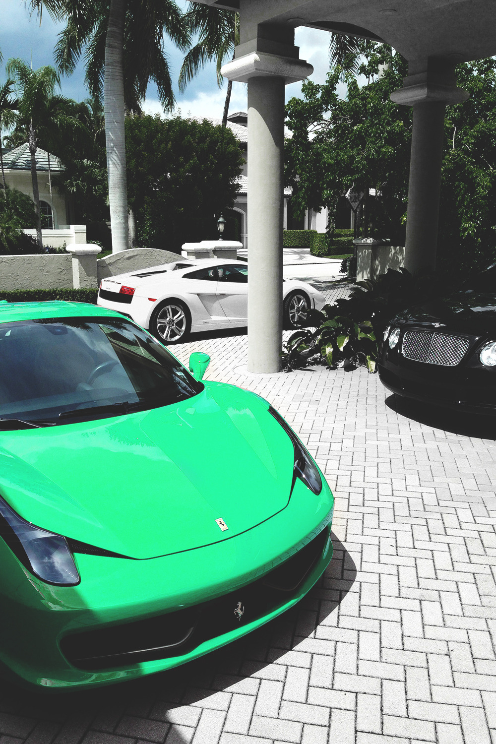 envyavenue:  South Beach Driveway