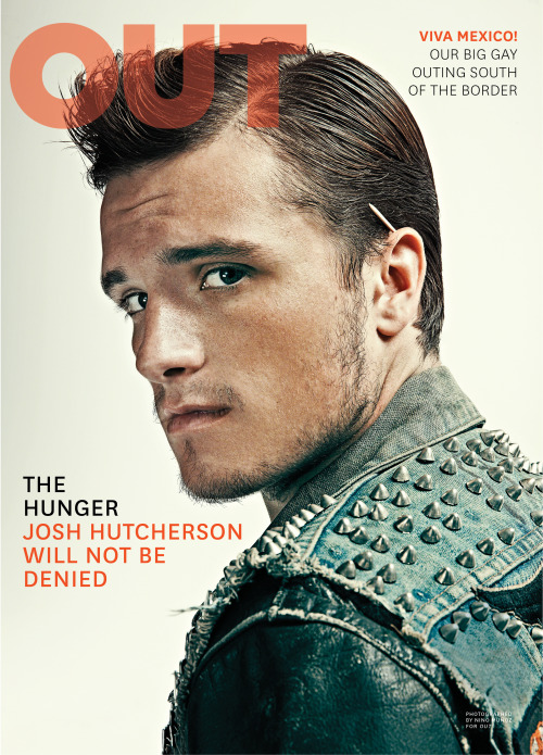 shananaomi:  OUT MAGAZINE | November 2013Cover story by Shana Naomi KrochmalPhotography by Nino Muñoz Straight Talker: Josh Hutcherson on fame, his gay uncles’ legacy, and how the best thing for his Hunger Games character might be a threesome. Read