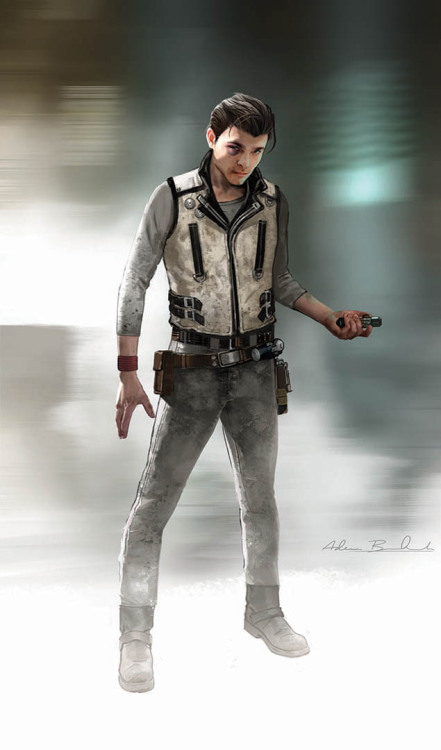 clubjade:StarWars.com | Designing Star Wars: Han Solo and ChewbaccaBefore Han Solo became a simple s