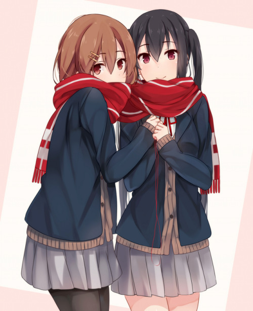 ✧･ﾟ: *✧ Very Close Bandmates ✧ *:･ﾟ✧♡ Characters ♡ : Yui Hirasawa ♥ Azusa Nakano♢ Anime ♢ : K-On! (A