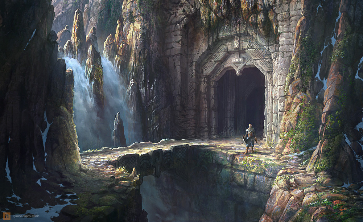 theamazingdigitalart: The amazing concept art of  Ilya Nazarov for Lord of the Rings: