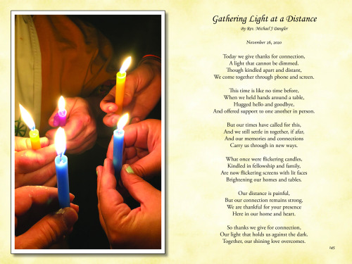 Gathering Light at a DistanceToday we give thanks for connection,A light that cannot be dimmed.Thoug