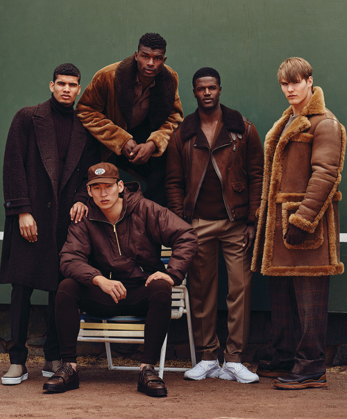 yungblkfeminist:vmagazine:AHEAD OF THE PACK - model: Rafael Perez, Salieu Jalloh, Minkah Davdison, J