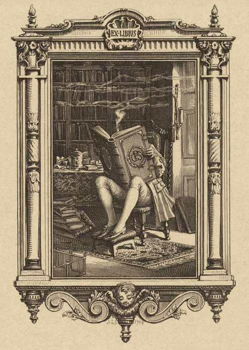 Sidney Lawton Smith, Bookplate of Charles P. Searle (edit), 1904