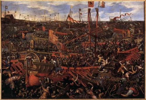 The Battle of Salvore, Domenico Tintoretto, ca. 1605