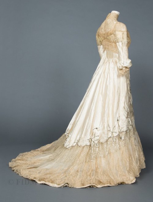 costumeloverz71: Evening Gown c. 1900