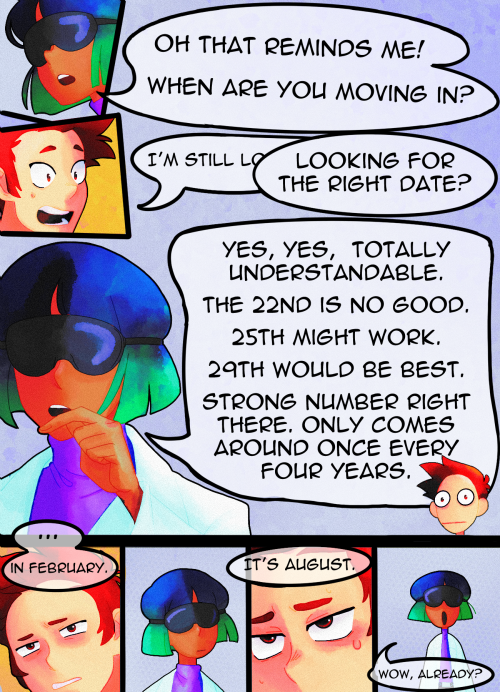 bafishka: A1-S1: Page 13So…you said you were a scientist?If you want a better reading experie