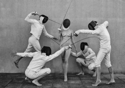 romantisme-pornographique:Lukas Dvorak, Fencers, w/ Anna Tószögyová, 2015.