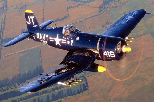 flying-by-instruments:  Loaded Corsair 