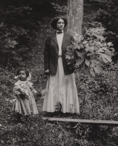 Portraits by James Van Der Zee Kate and Rachel Van Der Zee, Lennox, Mass. (1909)Evening Attire (1922