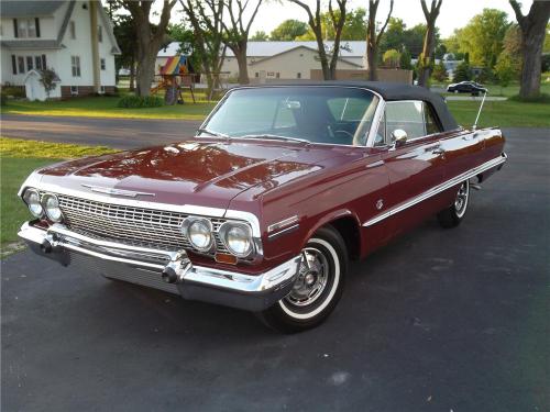 classicgmmuscle:  1963 Impala SS Convertible 