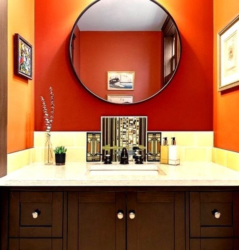 Craftsman Powder Room