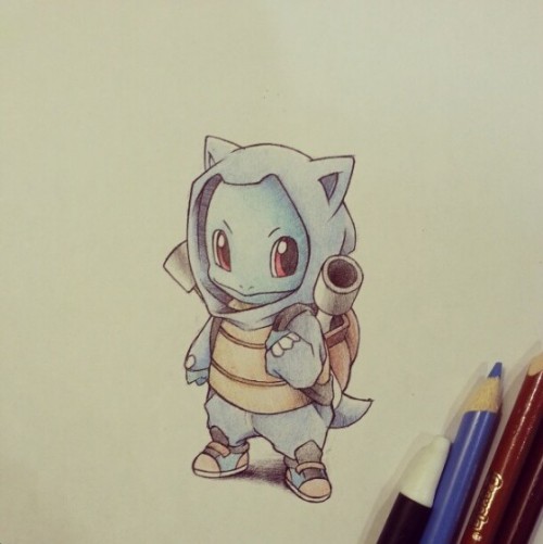 kitzunedevilkun:steampunkgaymer:adrixu:Lil Pokemon friends by itsbirdyAlways worth a reblog.Aw~D’awww~ <33