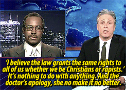 driftinglikepollen:  dynastylnoire:  apaullo95:  shmurdasheblogged:  beeishappy:  TDS | 2013.04.03  the neurosurgeon looks scarily like Ben Carson and I hope it isnt him.  It is. The man became a Conservative spokesman/presidential candidate hopeful years
