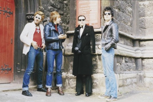 astralsilence:The Damned photographed by Ian Dickson. 