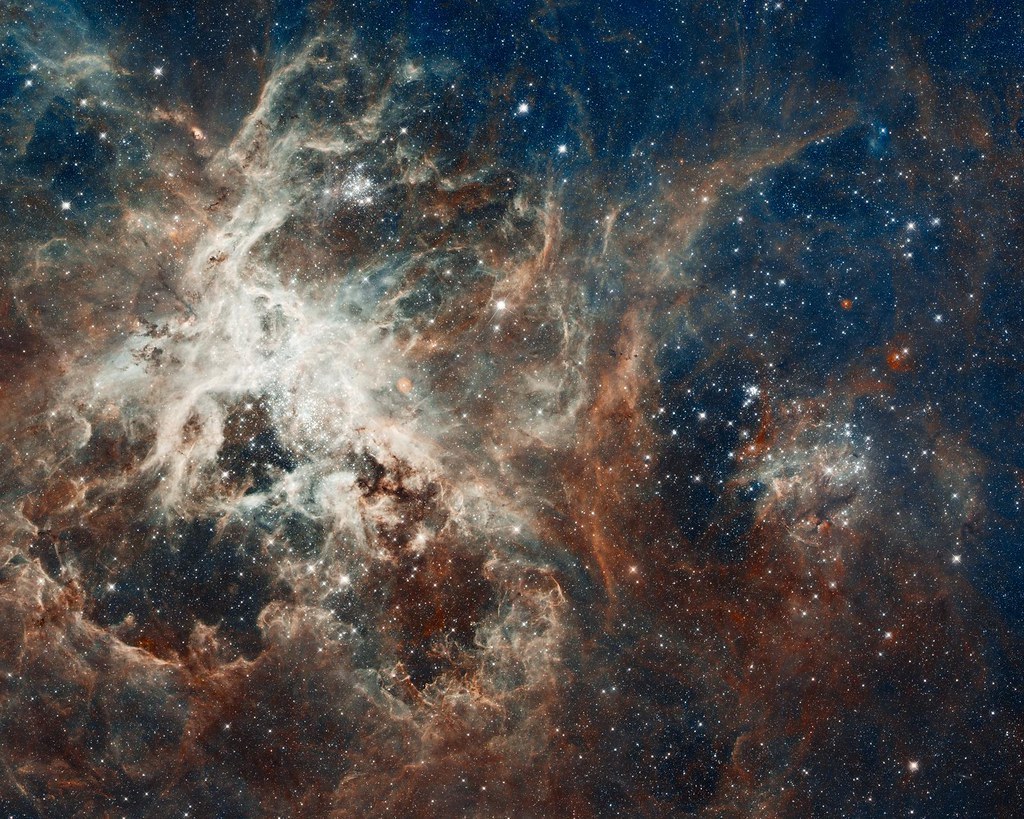 Hubble’s Panoramic View of a Turbulent Star-Making Region by NASA Goddard Photo and Video
