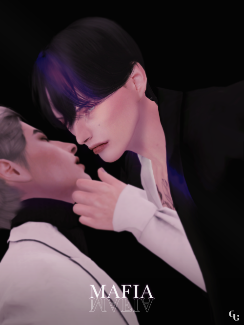 [ POSE+Mafia ]You need a cigarette for No.1.▶ cigarette download : by Haneco​You need a gun for No.2