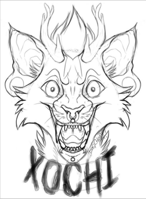 Sketch of a thing for Xochi                    