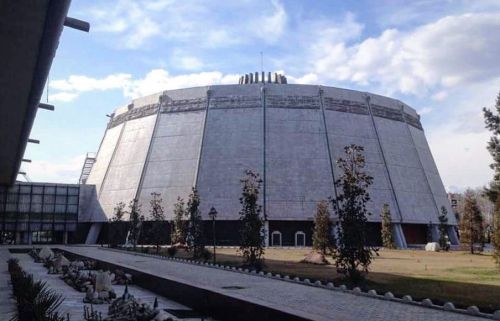 . Kohi-Borbad cultural center, Dushanbe . Concert palace, designed by architect: Sergo Sutyagin (OAO