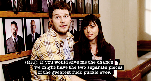 avenuequed:ninjapsammead:woofaroonie:I want a relationship like Andy and AprilYESHELL YES