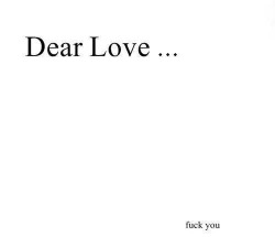 Dear Love&hellip;