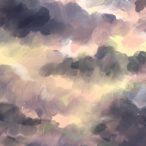 spring sky painting 