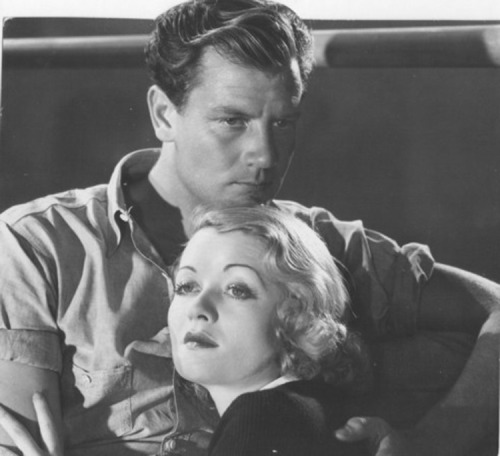 Dorothy Mackaill and Joel McCrea in Kept Husbands (Dir: Lloyd Bacon, 1931)