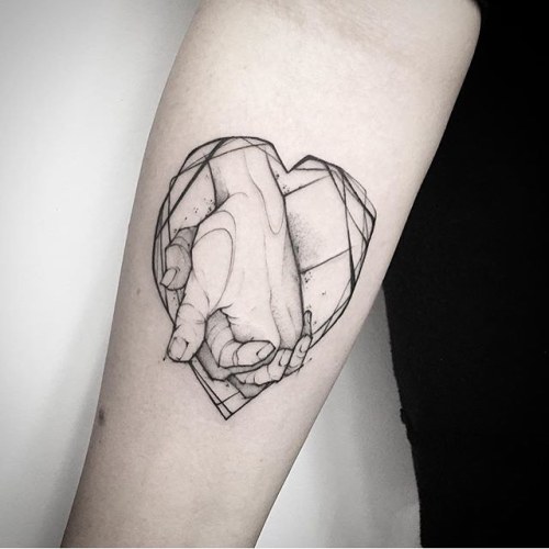 tattoos-org: Heart Tattoo Artist: EQUILATTERA ▲ Private Tattoo Studio ▲ ❂ MIΔMI ❂