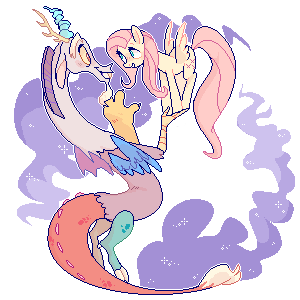 supericebeam: Fluttercord pixel art