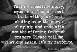 leftys-realm:Tell me a bedtime story, sweet
