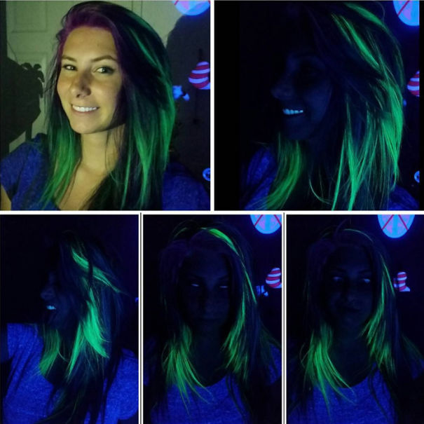 culturenlifestyle:  Sporting A “Bright” and Colorful Look : Glow In The Dark