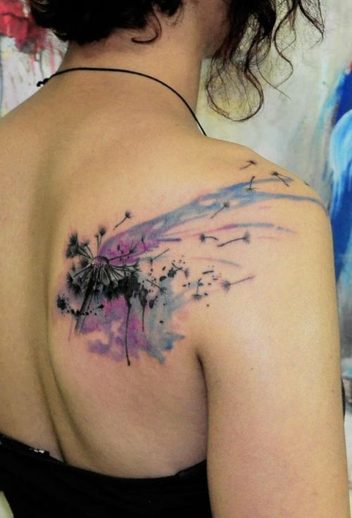 tactless-minxx:  Can I please just get a watercolor tattoo already?  Someone, please