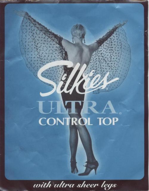 Packaging from an early pair of Silkies, including the instructions on how to put them on. Something