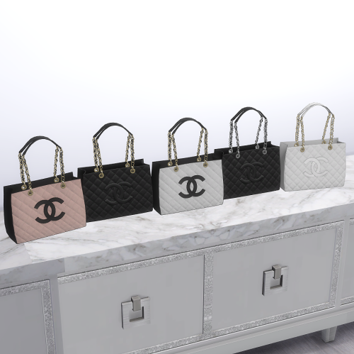 Chanel Grand Shopping Tote Vol.1 • 5 Swatches (More to come!)• Two Versions - Straps up or down (Wil