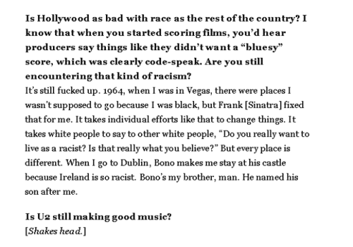 mysharona1987:  This interview, tho.HE KNOWS WHO KILLED JFK.