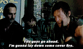 reedusgif:  Daryl’s selfless acts 