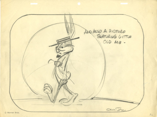 directedbychuckjones:  Layout drawings, graphite and colored pencil, by Chuck Jones for the televisi