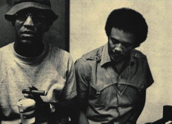 lefftydalonghorn:  themaninthegreenshirt:  Bill Cosby and Quincy Jones  look like an album cover lol 