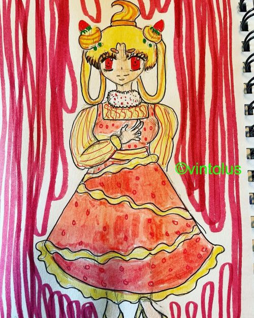 Alcremie Dress Design #myart #traditionalart #originaldesign #art #cosplaydesign #pokemon #alcremie 