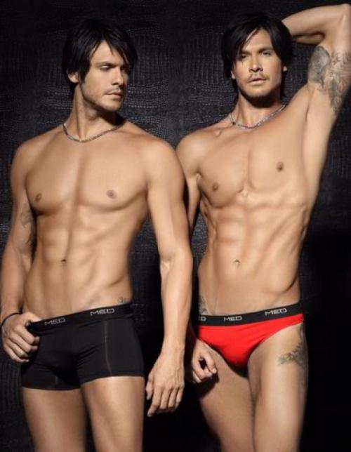   Flavio & Gustavo Mendonca twins part adult photos