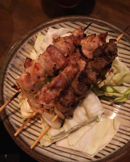 Yakitori. ___ #shotoniphone #foodporn #sydneyeats (at Chaco bar)