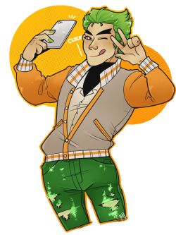 freedomconvicted:  Local carrot finds himself attractive i really love genji. quick draw of him. 