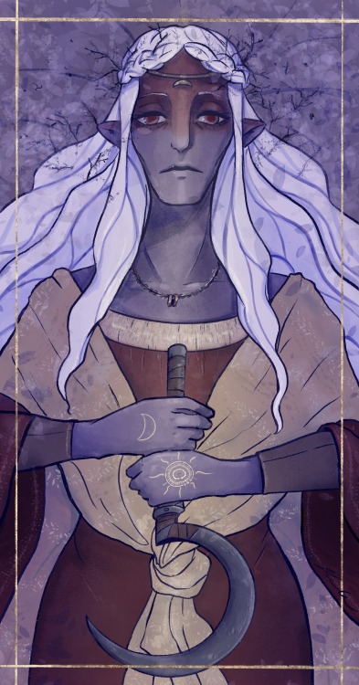 missjscribbles:She’s DONE~So ready to play my sweet drow ladyyyyy~