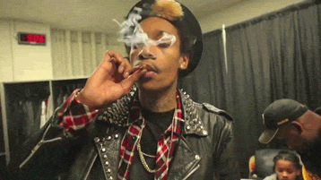 swagmomentbitches:  wiz khalifa special smoking all day 