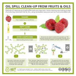 Compoundchem:  How Can Compounds From Fruits And Edible Oils Help Clean Up Oil Spills?